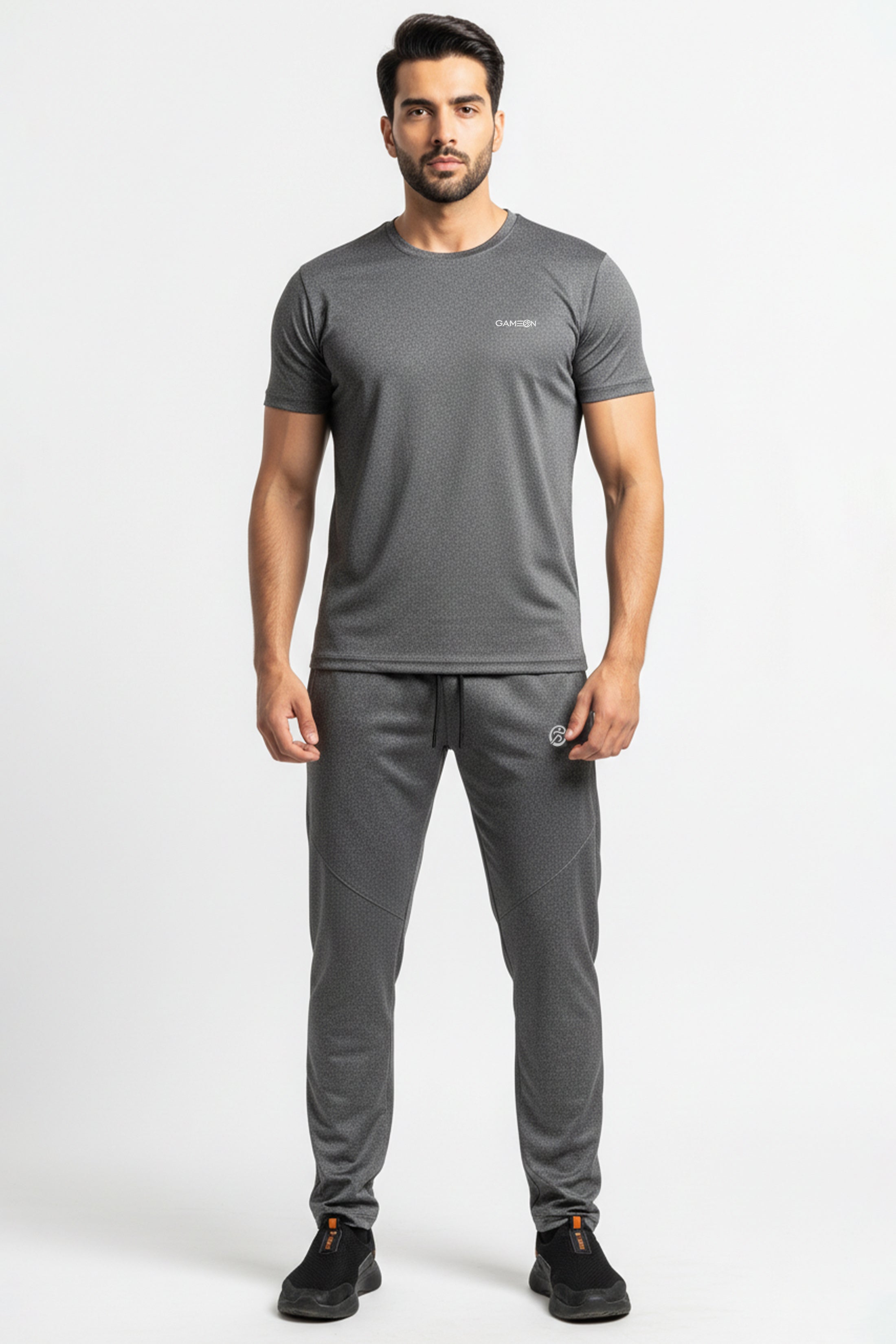 Imported Bold-Sleek Gray Storm Track Suit - Premium Imported Light Gray Polyester Track Suit Set