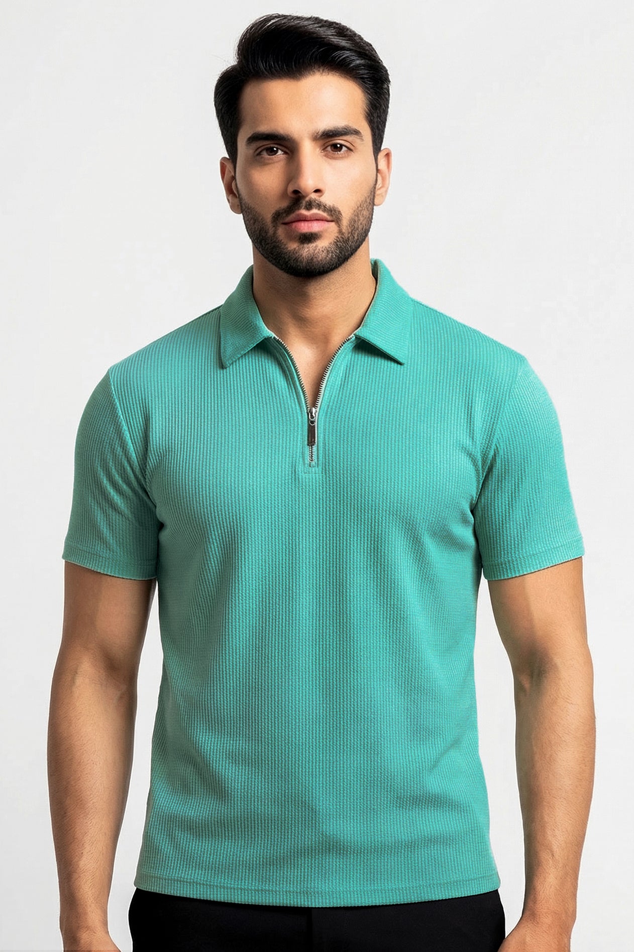 Neon Polo – Zipper Edition
