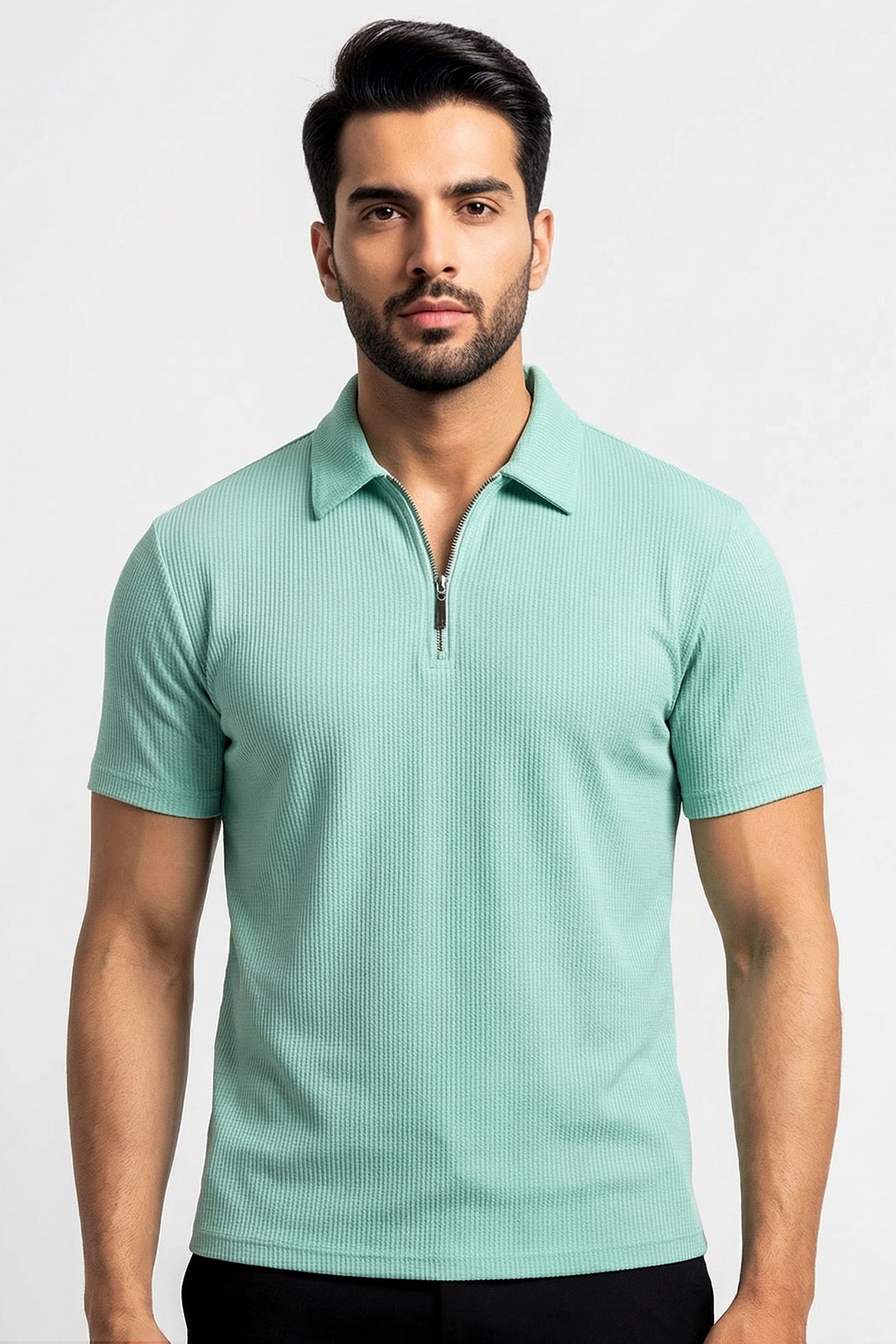 Neon Polo – Zipper Edition