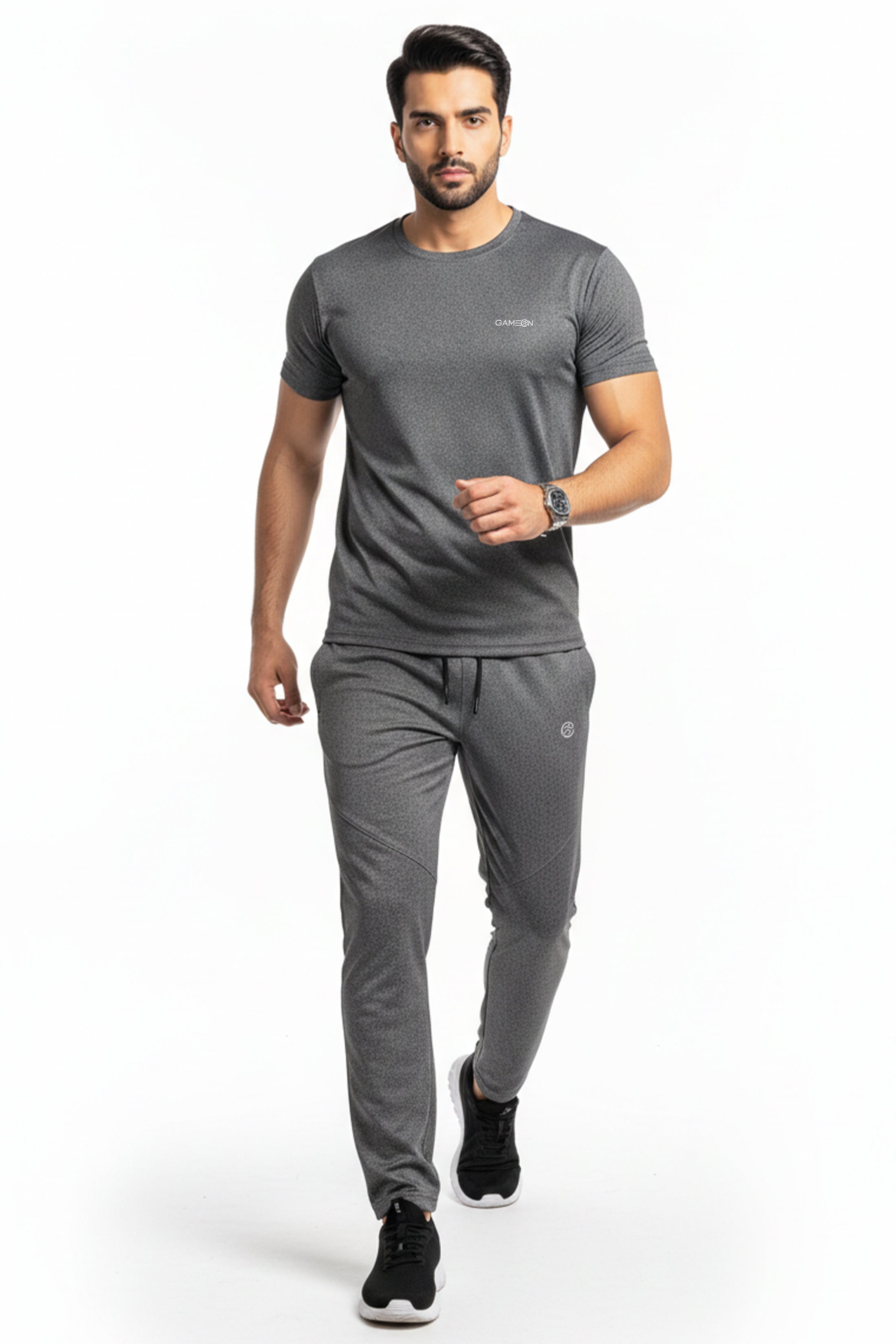 Imported Bold-Sleek Gray Storm Track Suit - Premium Imported Light Gray Polyester Track Suit Set