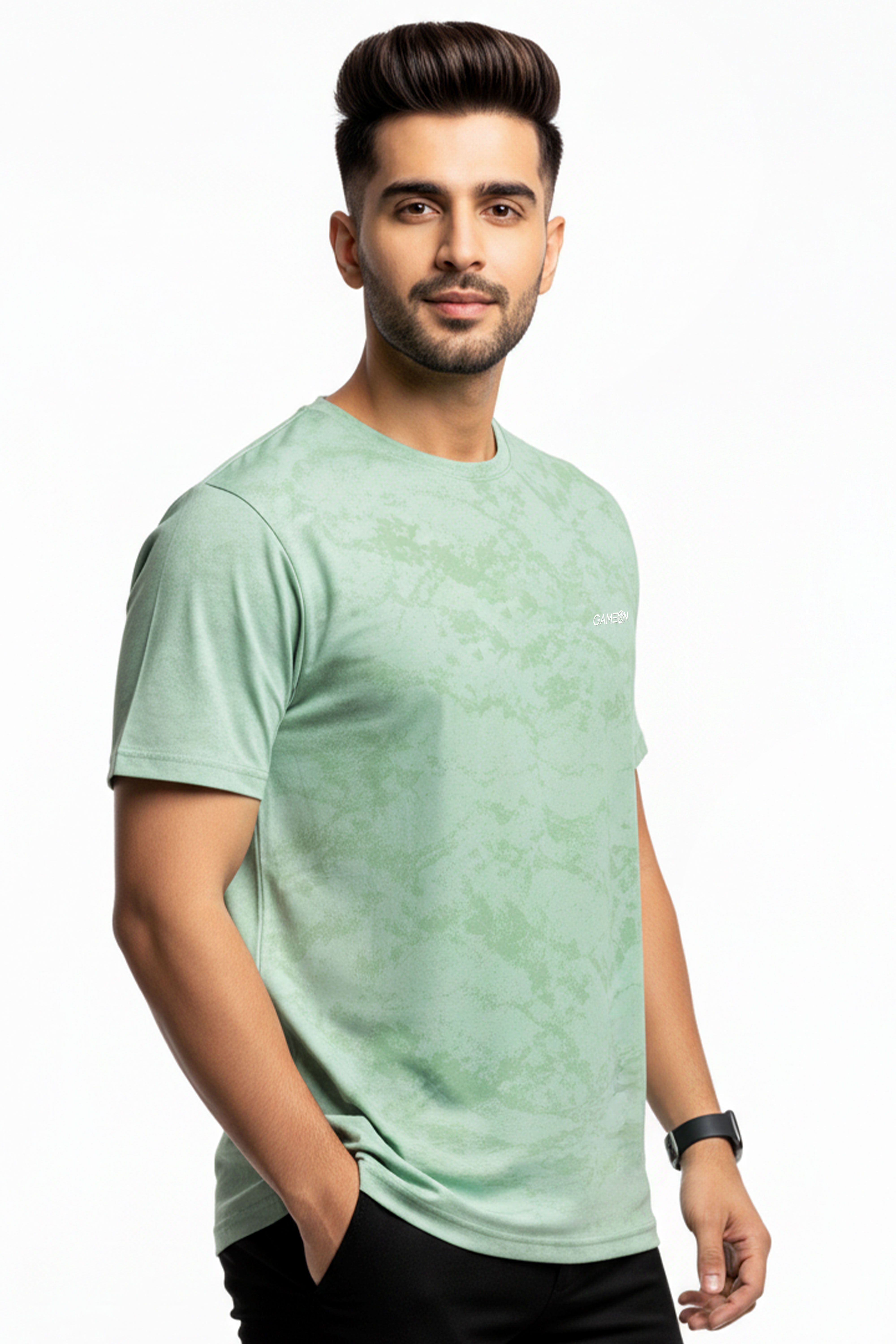 Mint Rock Style – Green Short Sleeves Shirt
