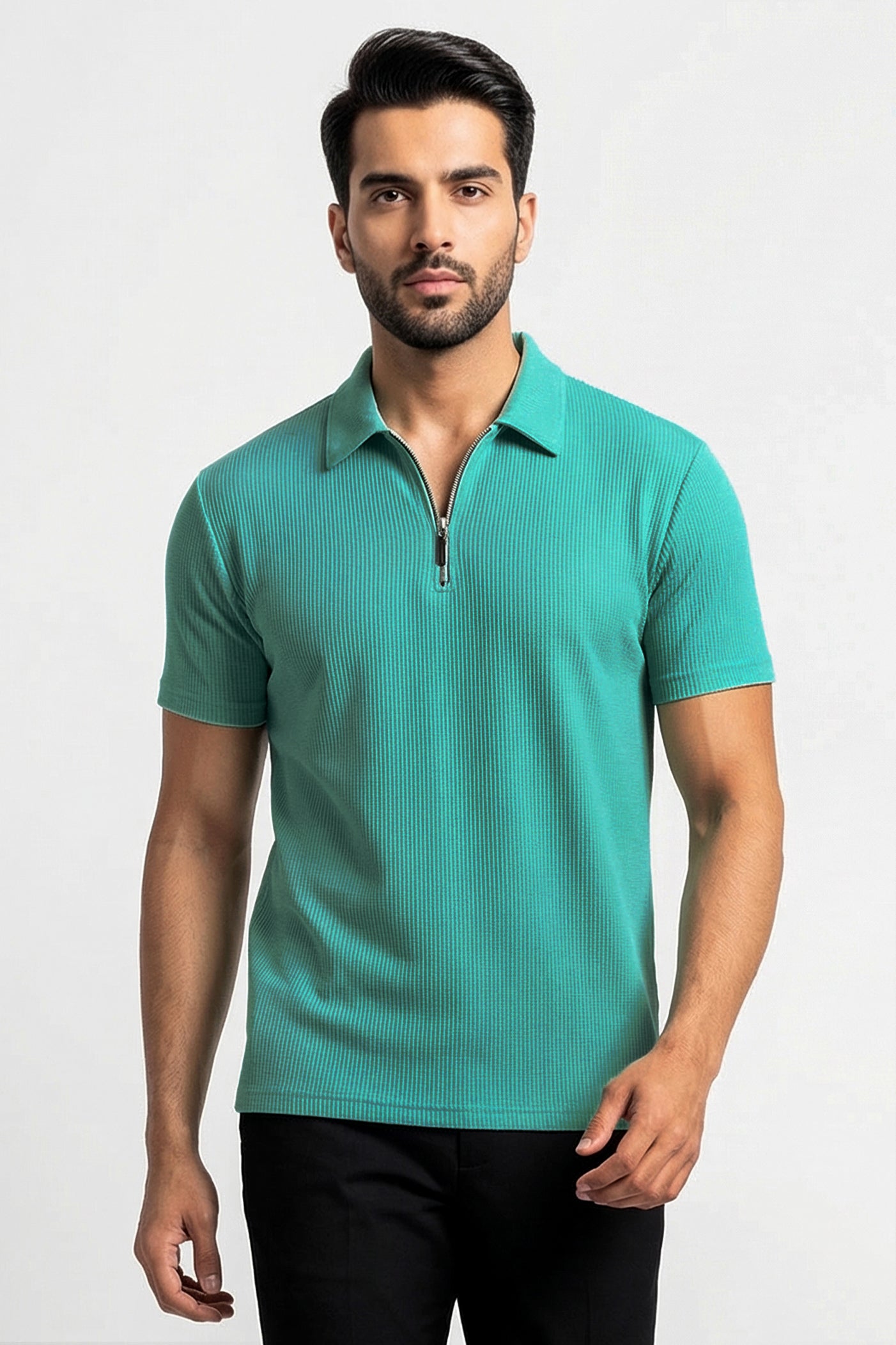 Neon Polo – Zipper Edition