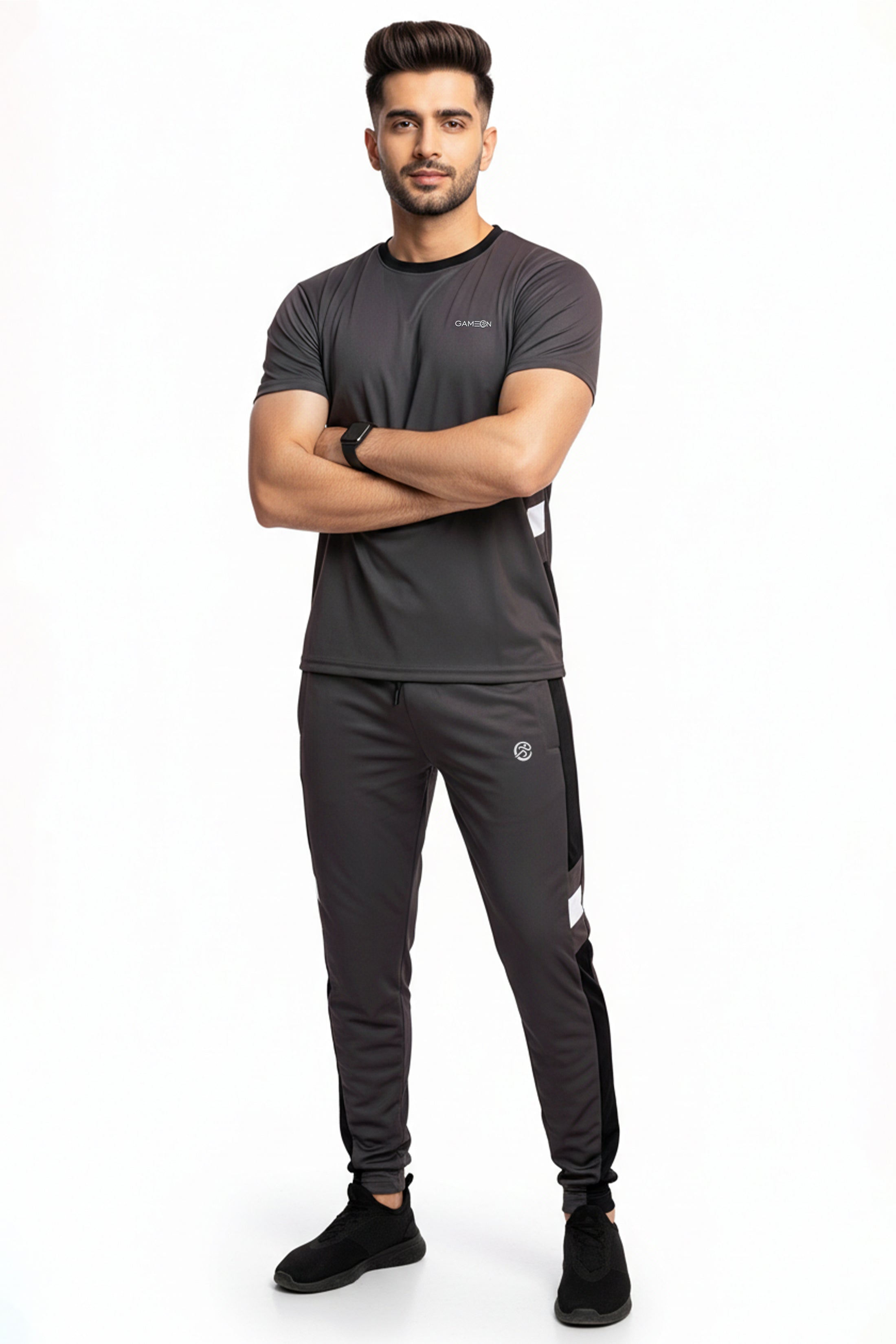 Blade Runner – Combination Tracksuit - Premium Polyester Gray, Black and White