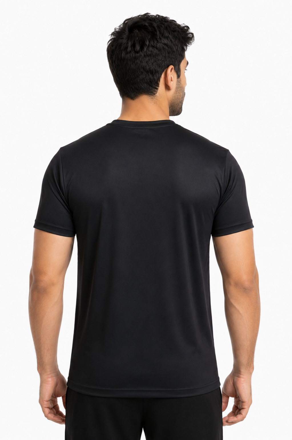 GameOn Matrix Sublimation Round-Neck Shirt – Black/Grey