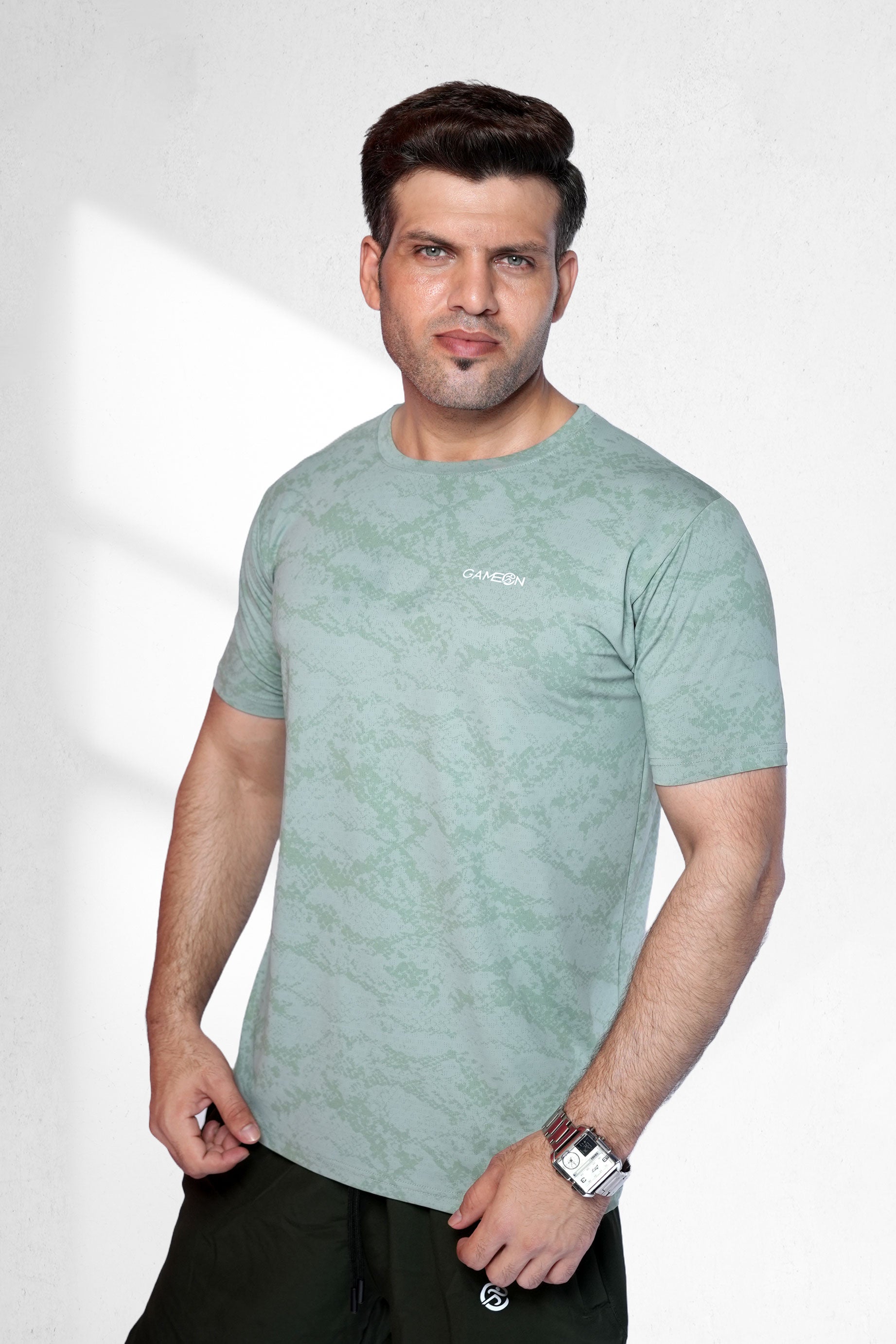 Mint Rock Style – Green Short Sleeves Shirt