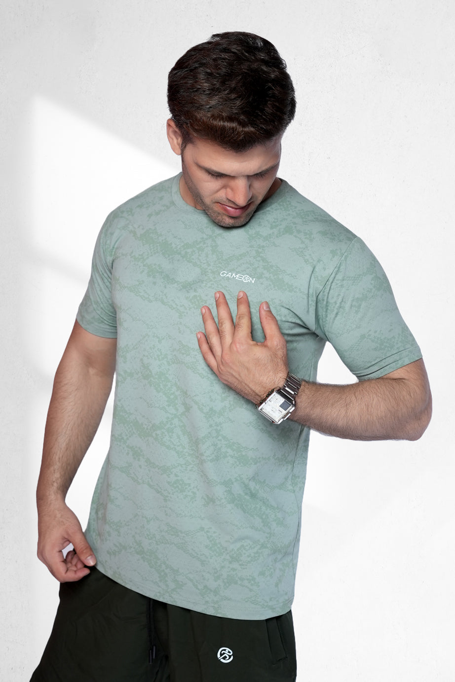 Mint Rock Style – Green Short Sleeves Shirt