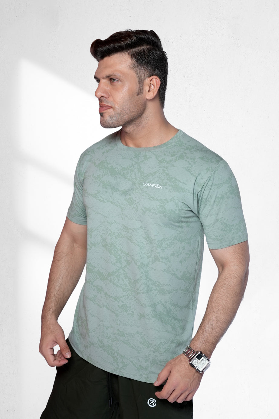 Mint Rock Style – Green Short Sleeves Shirt