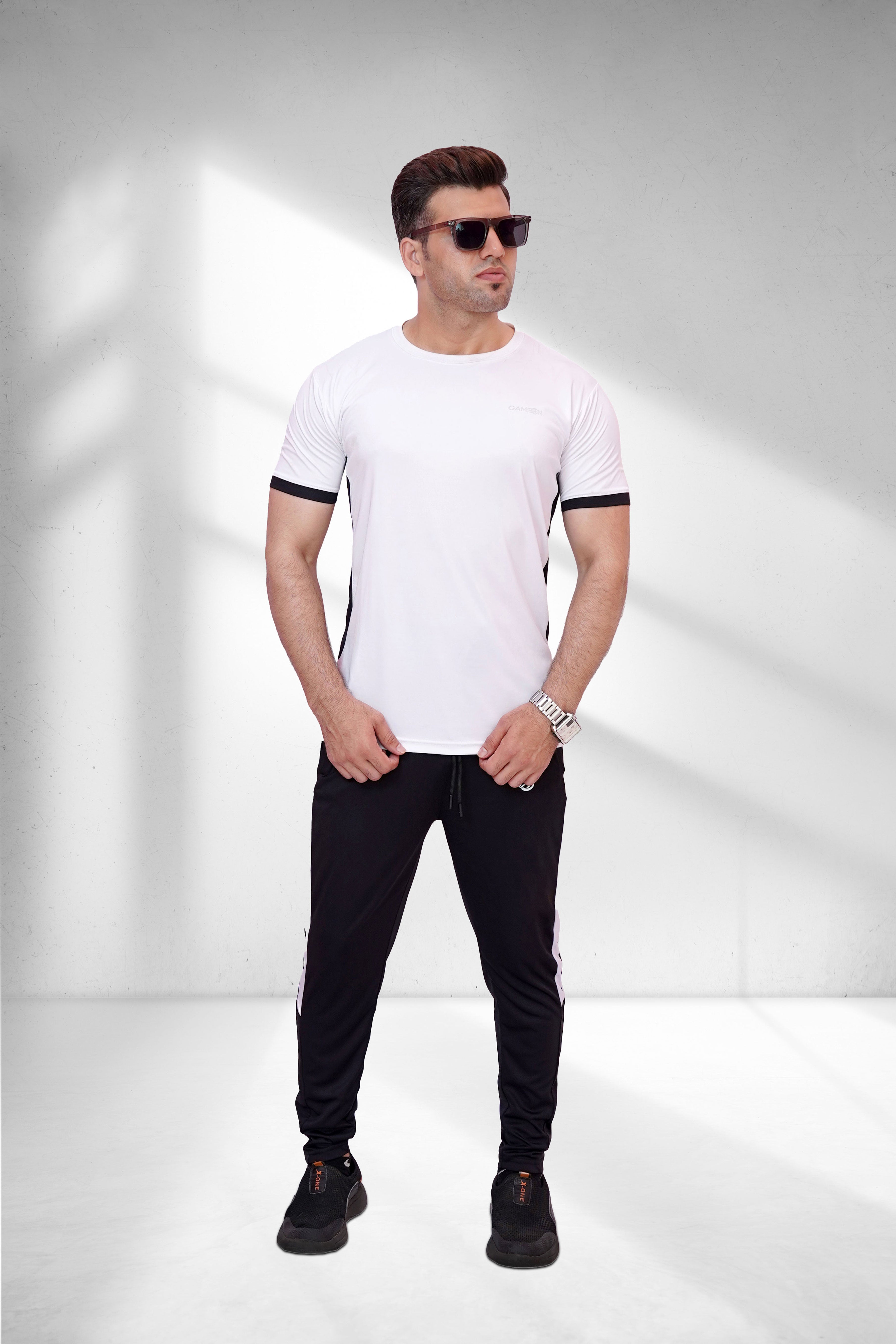 Alpha White Tracksuit – Power in Motion