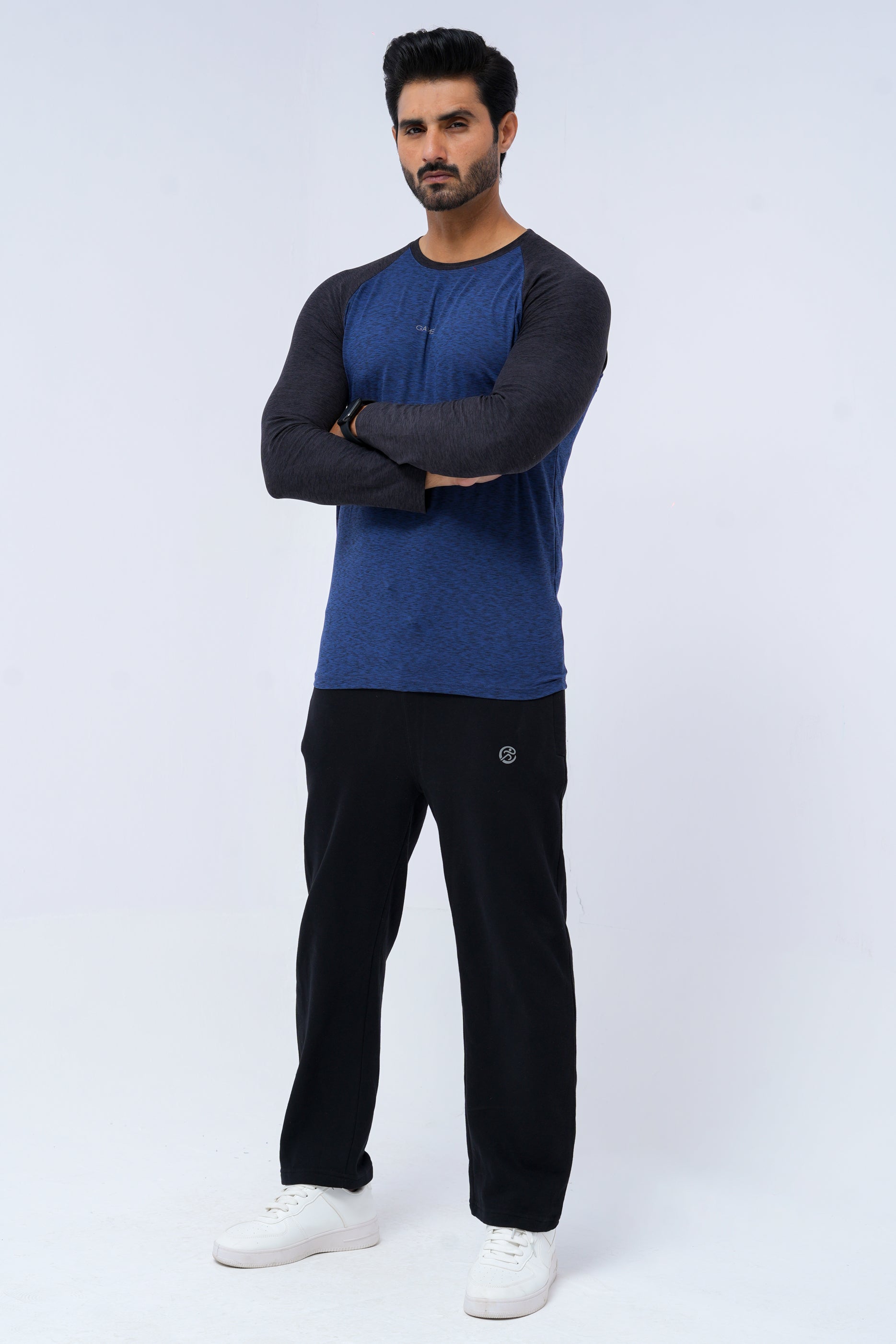 Navy & Charcoal Performance Tracksuit