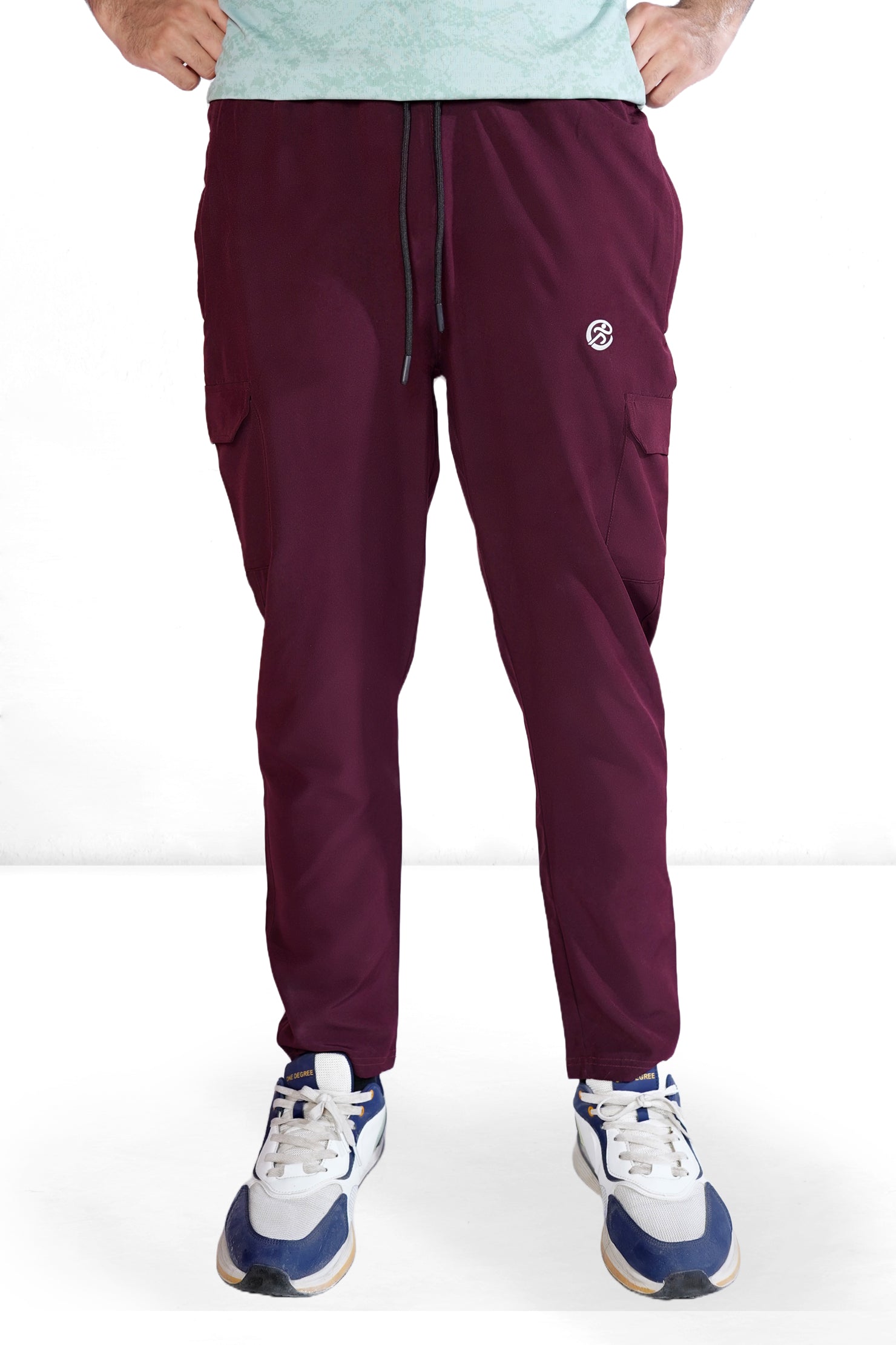 Street Fit Cargo Pants- Maroon Edition