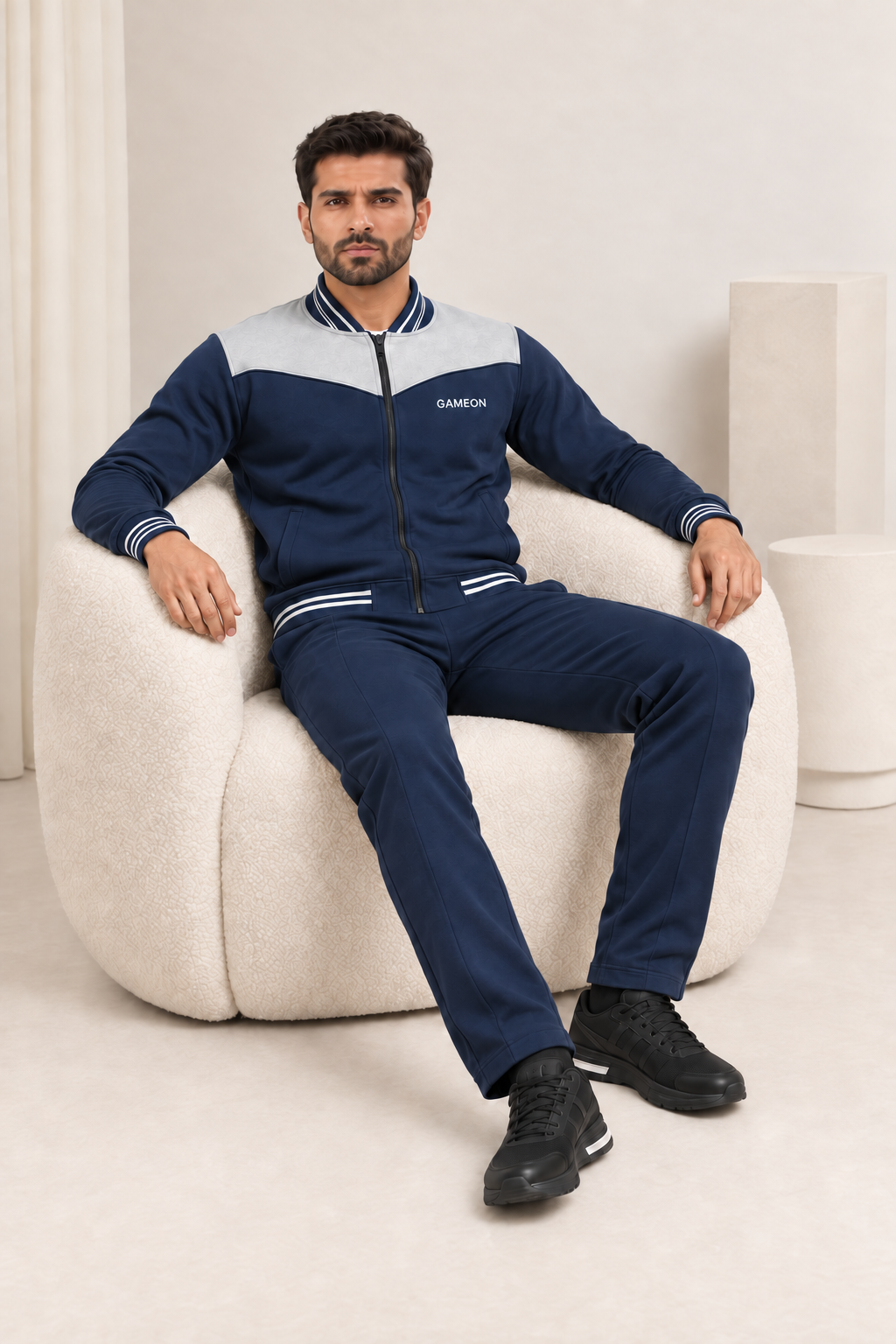 Metro Navy – Navy & Grey