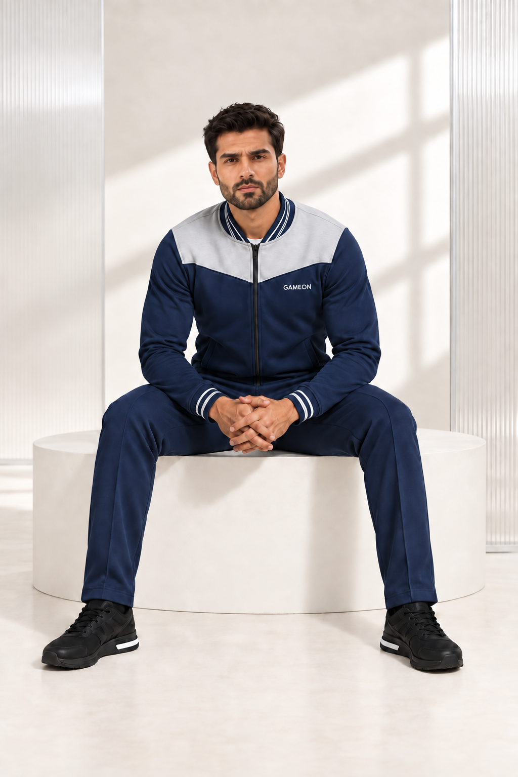 Metro Navy – Navy & Grey