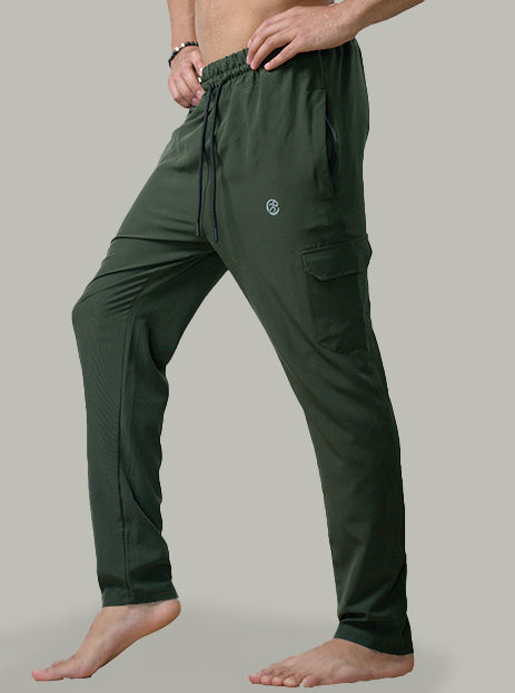 UrbanTrek Olive Cargo Joggers